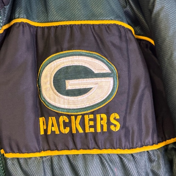 Vintage 90s Pro Player Green Bay Packers Jacket Mens large NFL - Picture 3 of 10